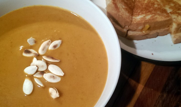 Pumpkin and Ancho Chile Soup