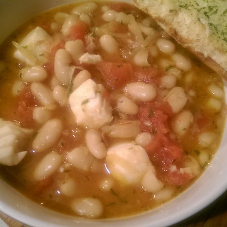 Halibut and White Bean Stew